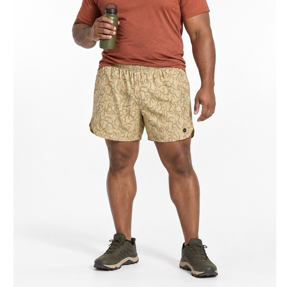 prAna Mens Peak To Pavement Lined Shorts XXL Cliffside Yucca Gorpcore Trail Run